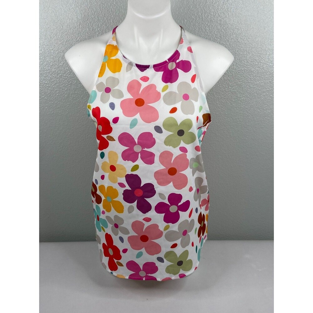 Floral Women Medium Sleeveless Camisole Blouse Top Multi Color Lightweight NWT